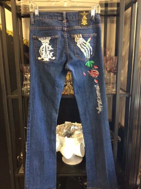CHRISTIAN ADGUIER JEANS, Size 5/6  #1998