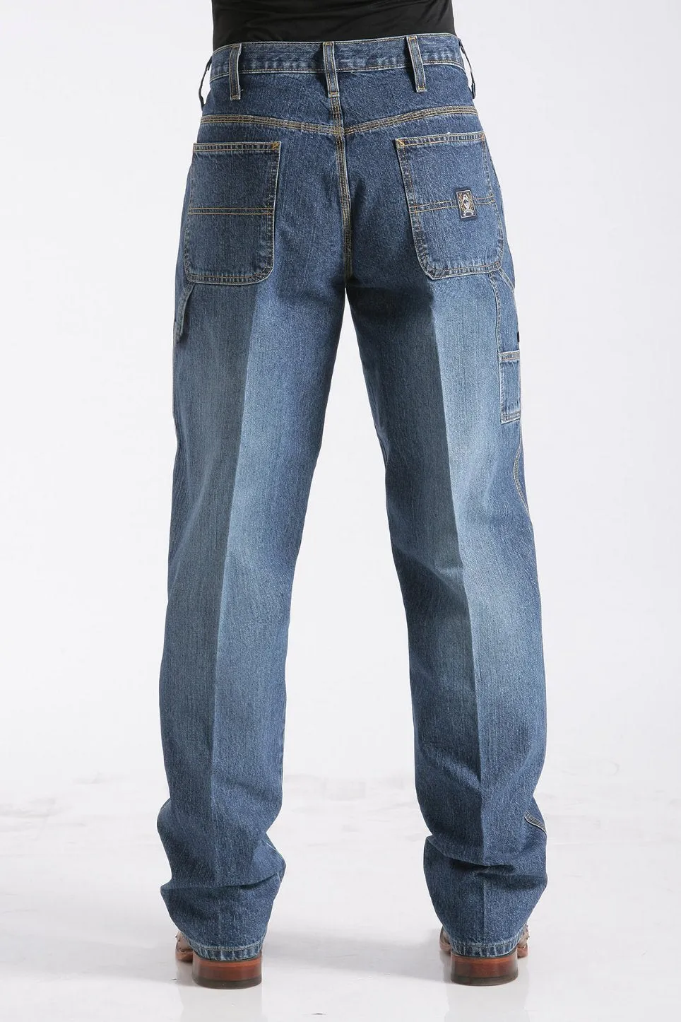 Cinch Mens Loose Fit Blue Label Jeans - Carpenter - 34" Leg - MB90434002