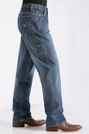 Cinch Mens Loose Fit Blue Label Jeans - Carpenter - 34" Leg - MB90434002