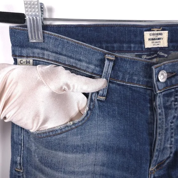CITIZENS OF HUMANITY Premium Vintage Elsa MidRise Slim Fit Crop Jeans Size 26