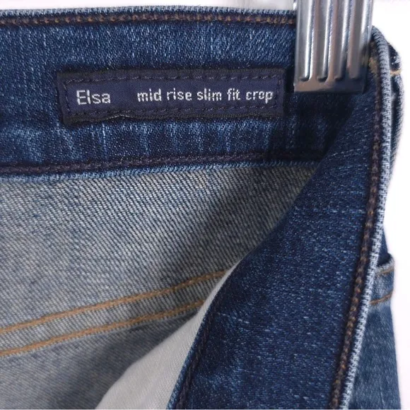 CITIZENS OF HUMANITY Premium Vintage Elsa MidRise Slim Fit Crop Jeans Size 26