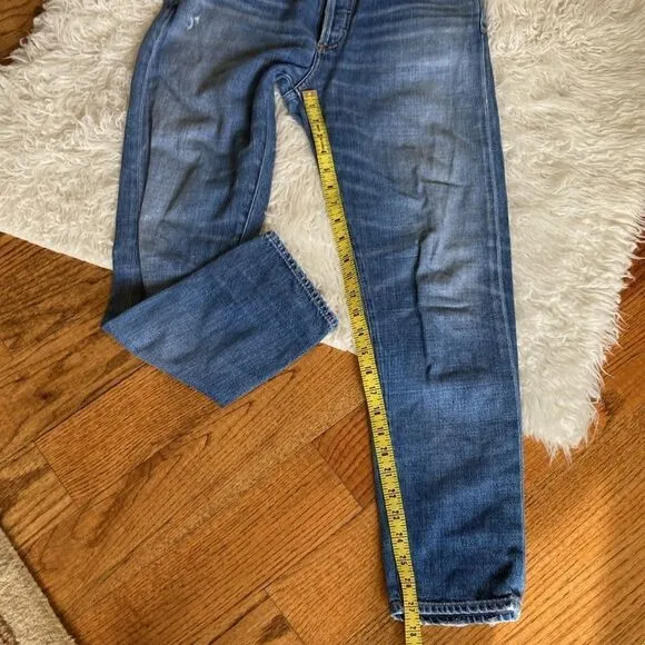 Citizens of Humanity Premium Vintage Liya High Rise Classic Fit Crop Jeans Sz 28