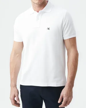 CLASSIC FIT ICONIC POLO IN WHITE