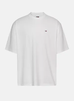 Classic Oversized Solid Tee White