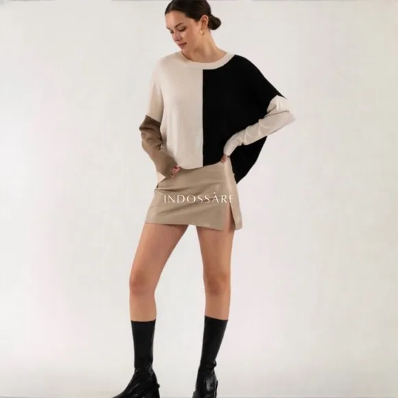 💥🔥CLEARANCE SALE⚡️🌟The Essential Color Block Pullover Sweater