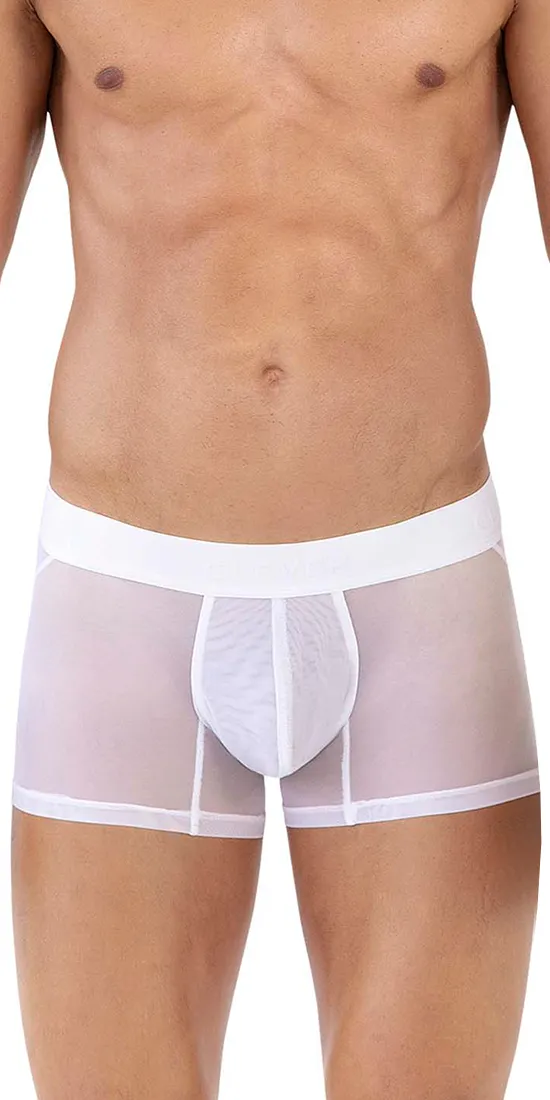 Clever 1625 Yin Yang Trunks White