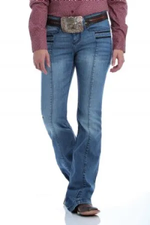 CLMJ81454077-30/9-Long Jean Cinch Trouser "Lynden" Medium Stone