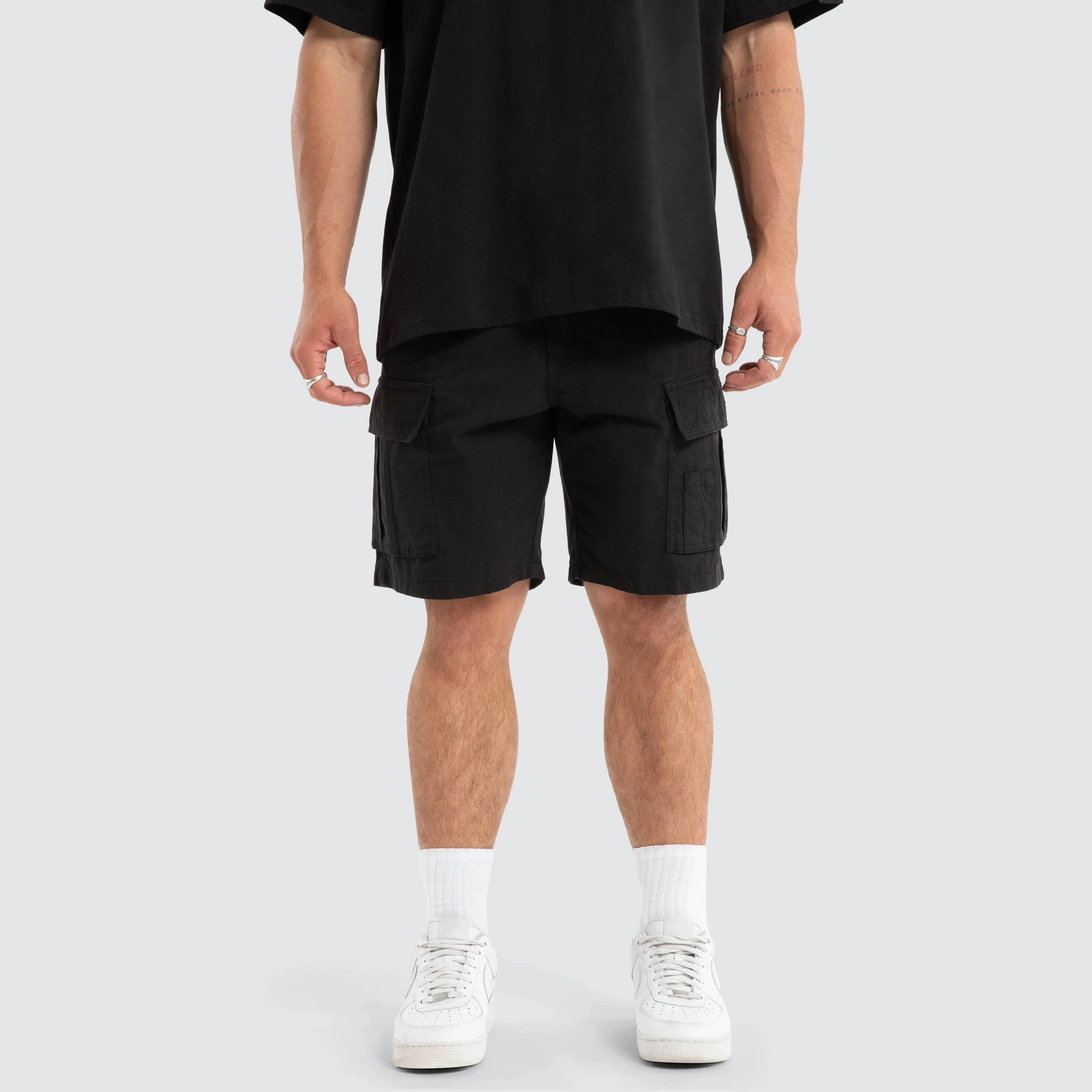 Colby Cargo Shorts Black