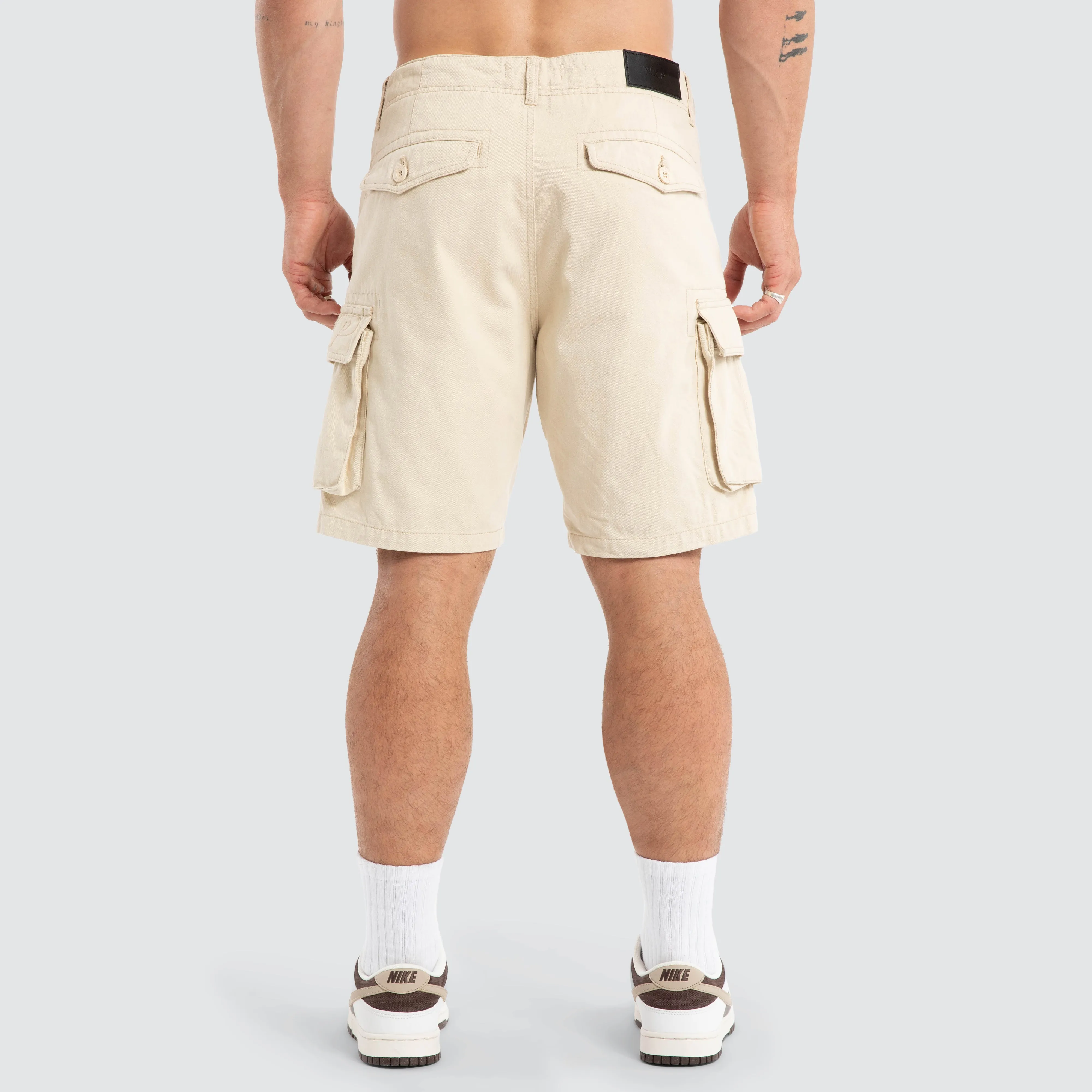 Colby Cargo Shorts Bone