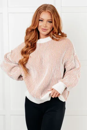 Contrast Trim Sweater