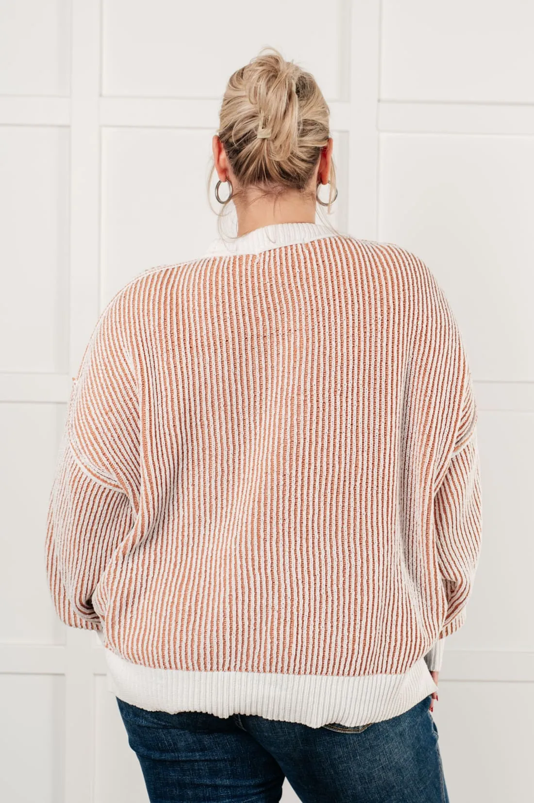 Contrast Trim Sweater