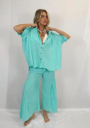 Coral Sea Shirt Turquoise