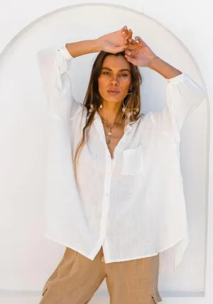Coral Sea Shirt White