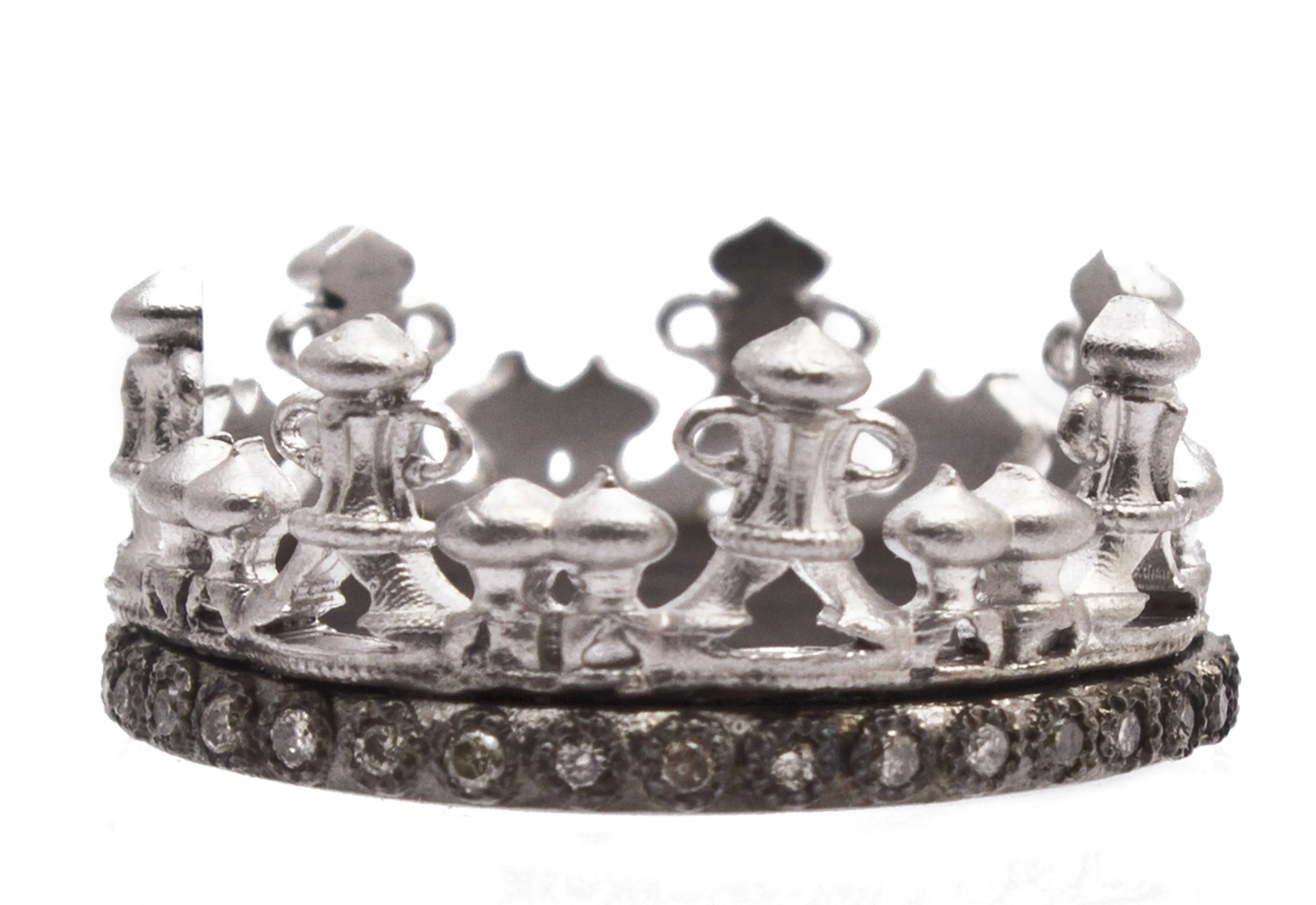 Crown Stack Band Ring