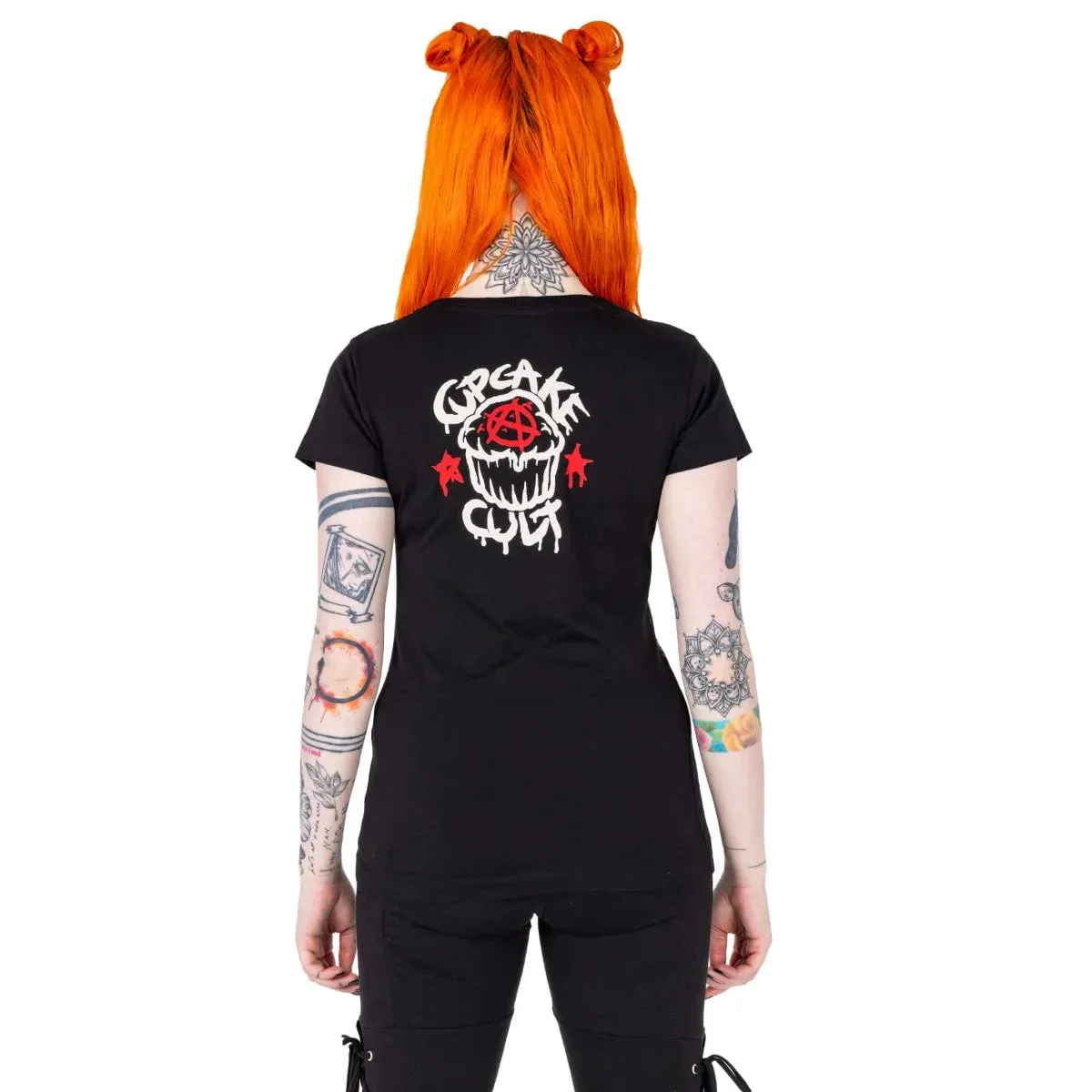 Cupcake Cult Voodoo Unicorn Girl T-Shirt - Goth Fashion - Alternative Tee