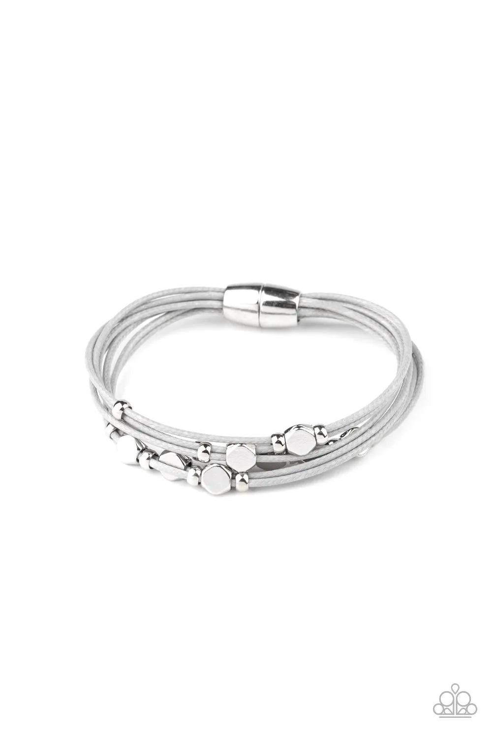 Cut The Cord Silver Bracelet