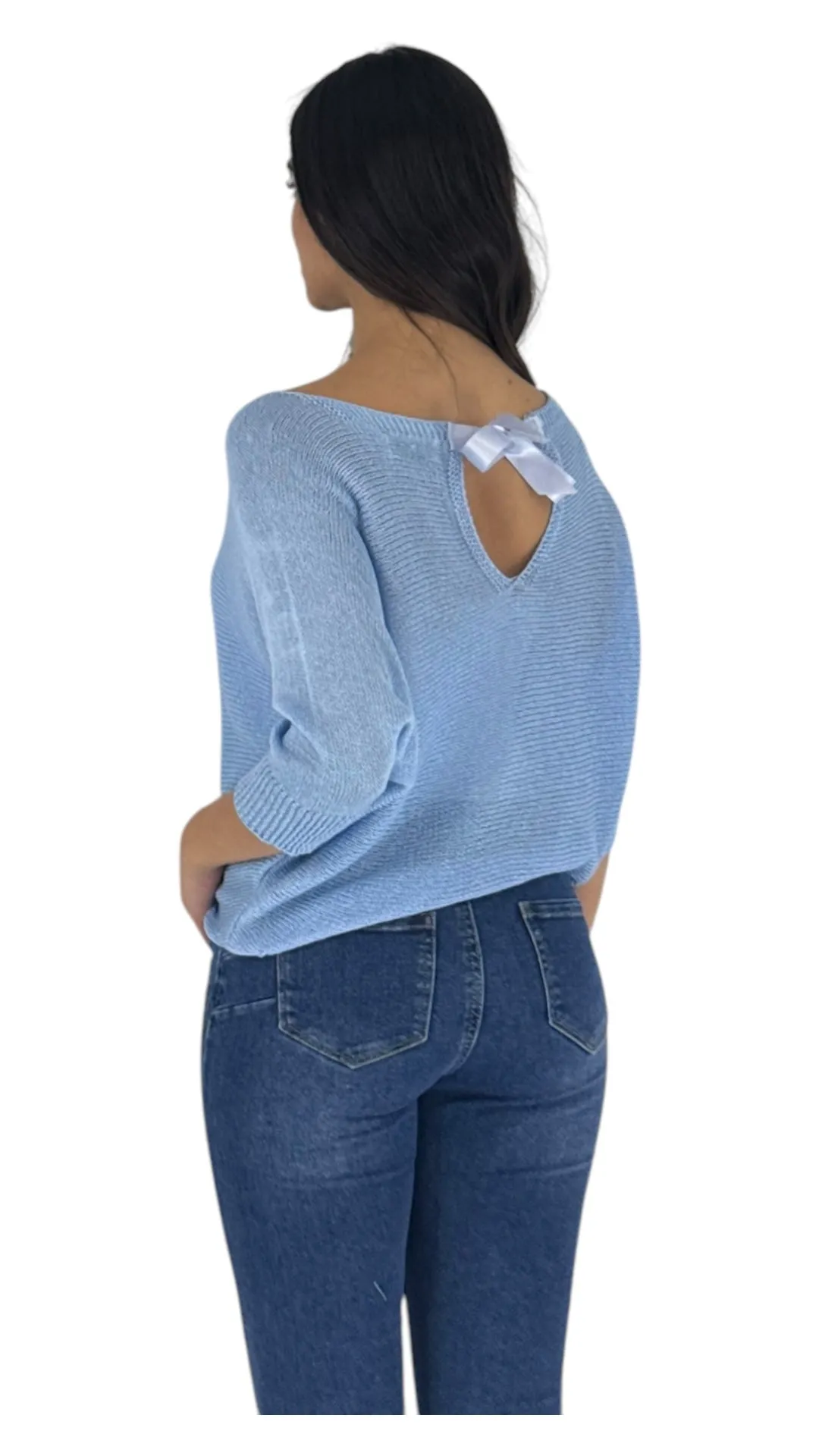 Dana blue top