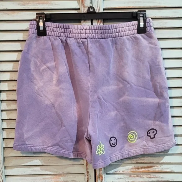 DAYDREAMER ANTI EVERYTHING BOYFRIEND SWEAT SHORTS Women's Size XS Blue BNWOT