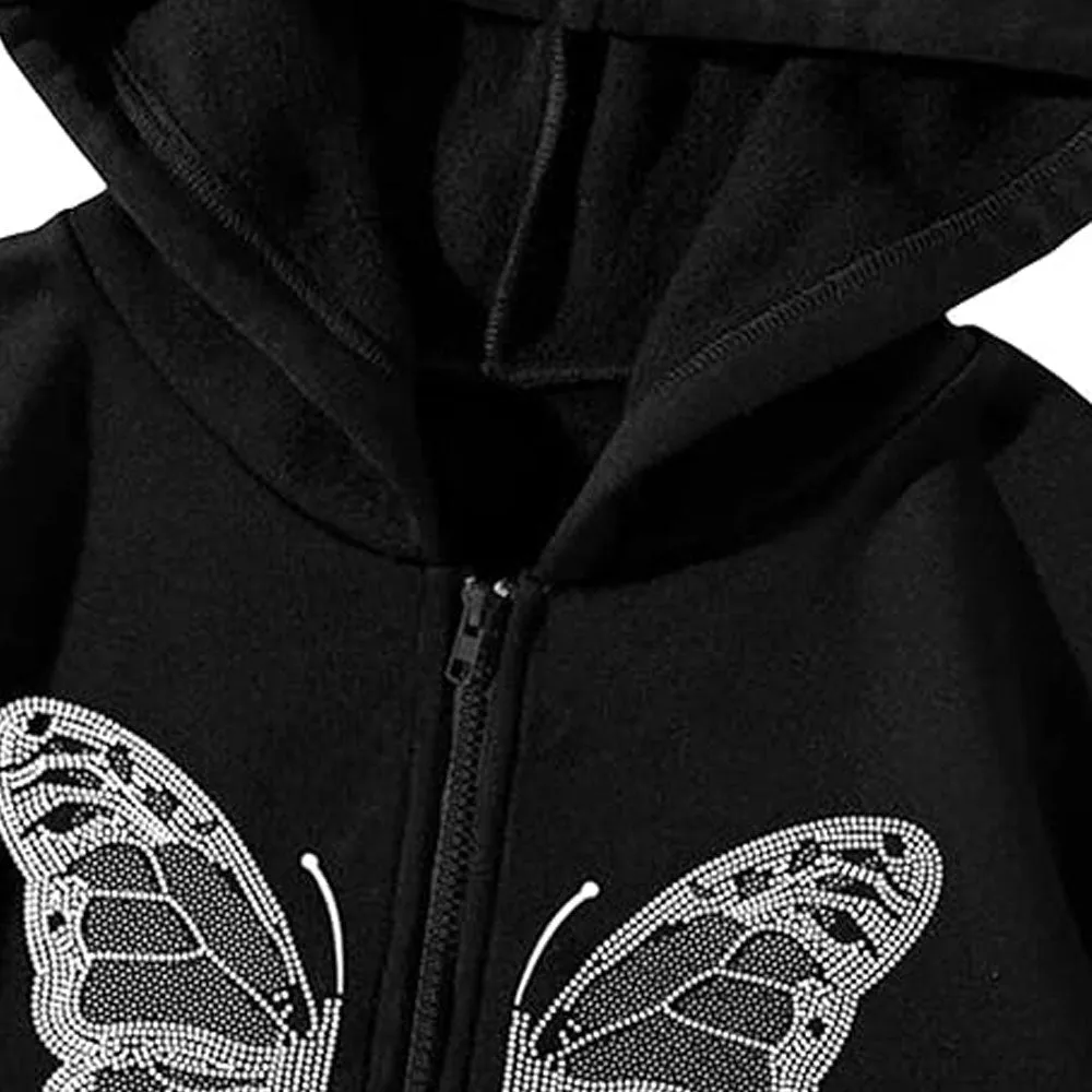Dazzling Rhinestone Hoodies: Perfect for Day-to-Night Wear