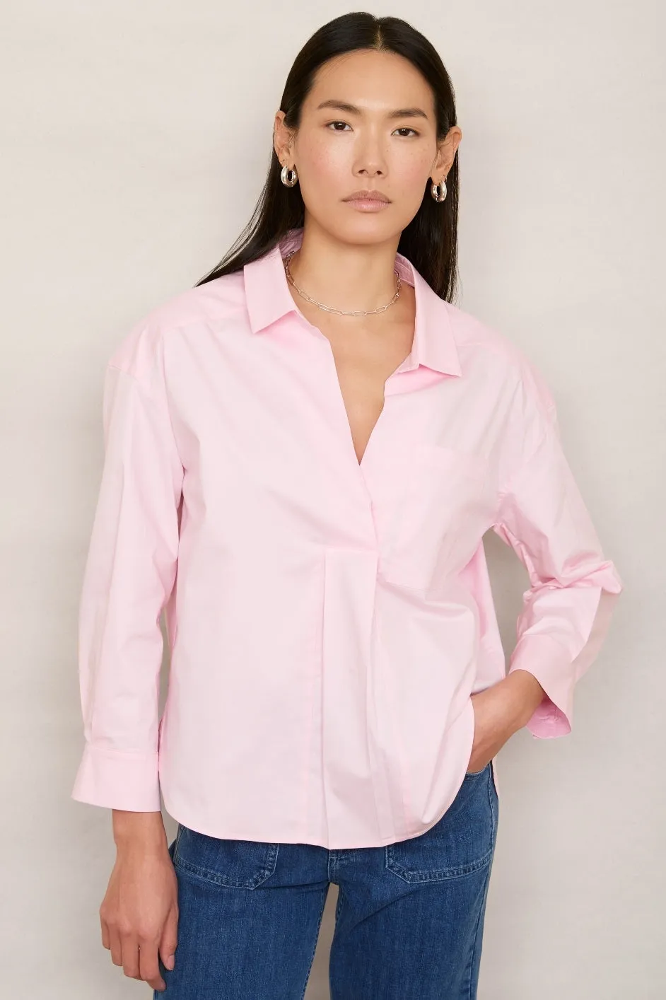 DB X Wyse Cotton Shirt - Rose Pink