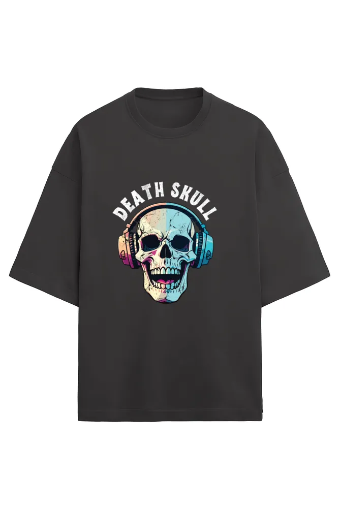 Death Skull - Terry Oversized Tshirt