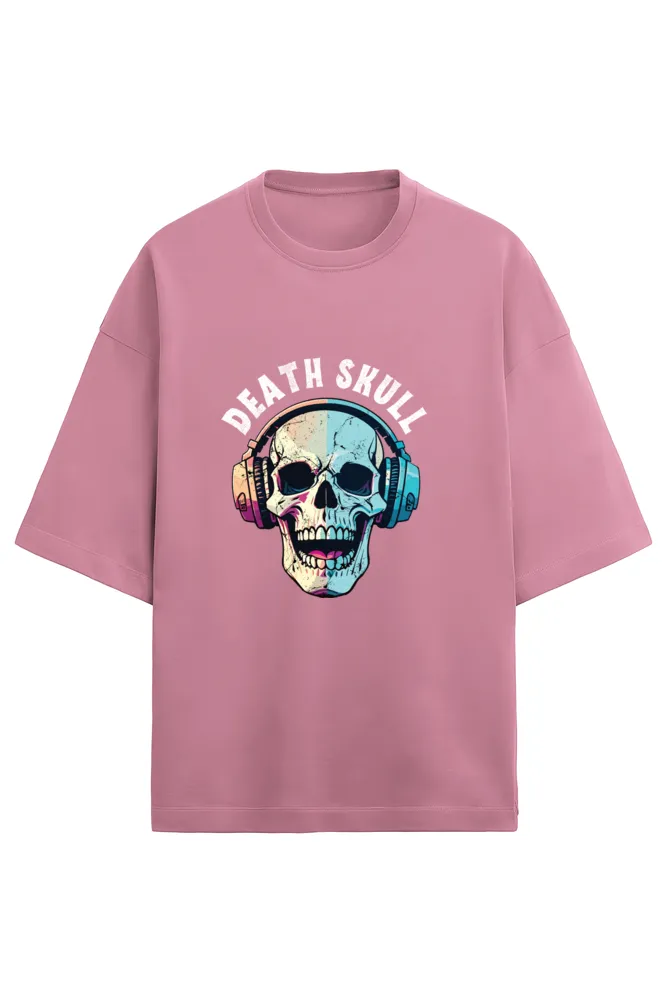Death Skull - Terry Oversized Tshirt