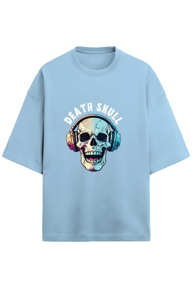 Death Skull - Terry Oversized Tshirt
