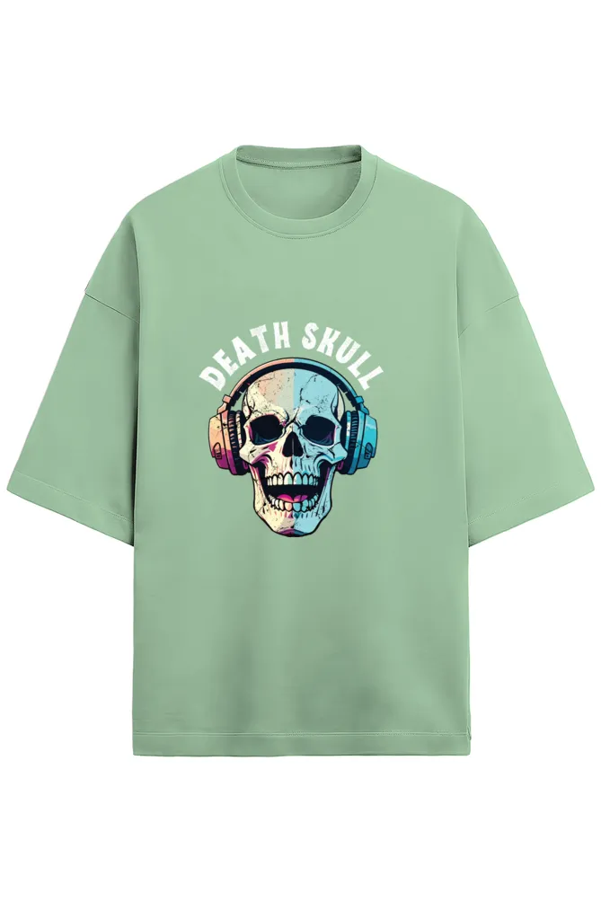 Death Skull - Terry Oversized Tshirt