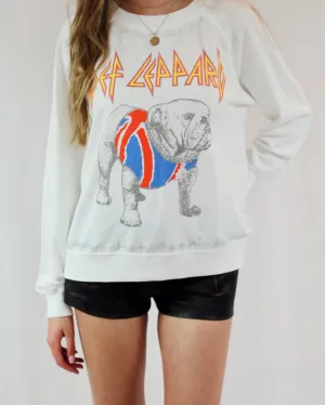 Def Leppard Union Jack Sweatshirt