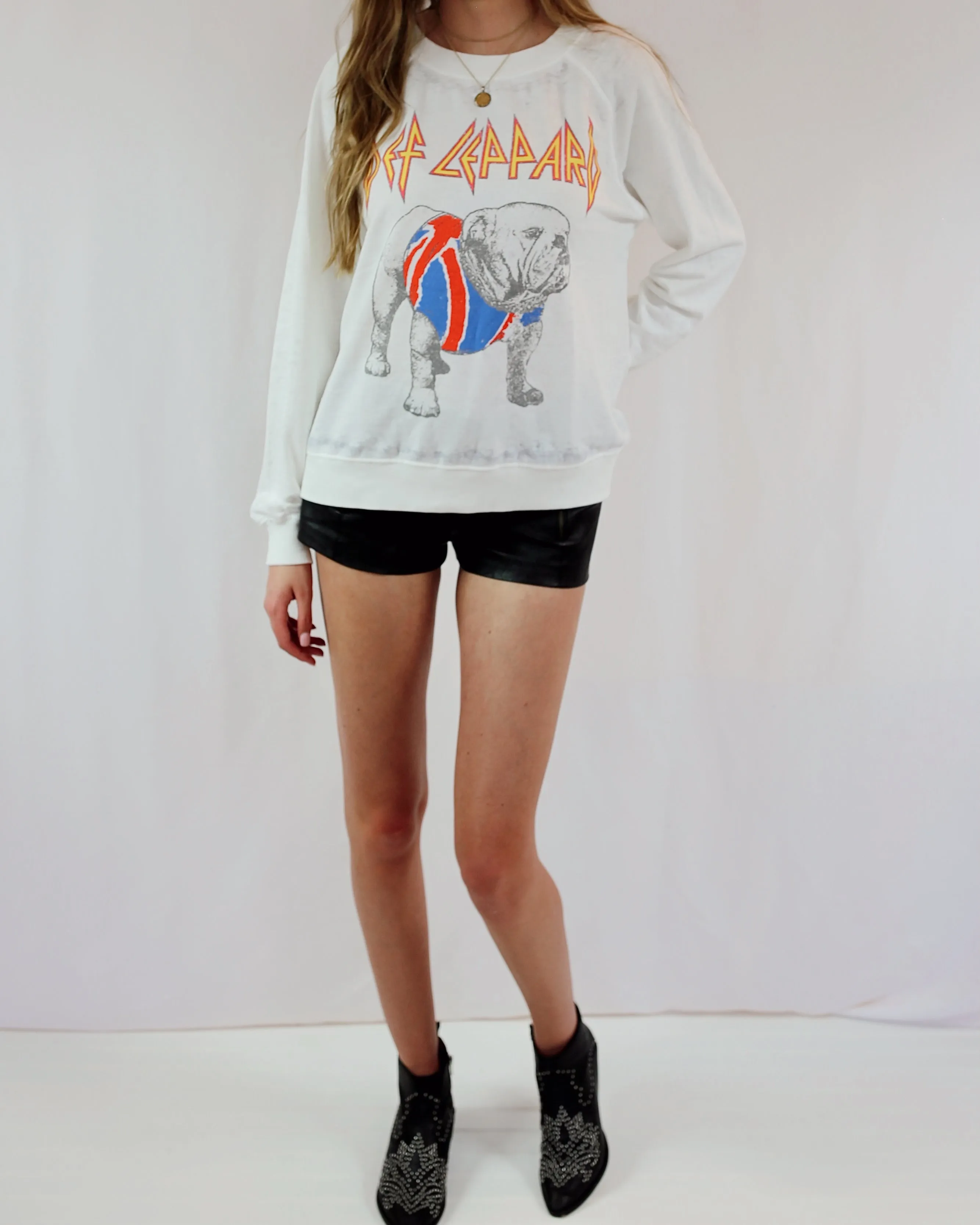 Def Leppard Union Jack Sweatshirt