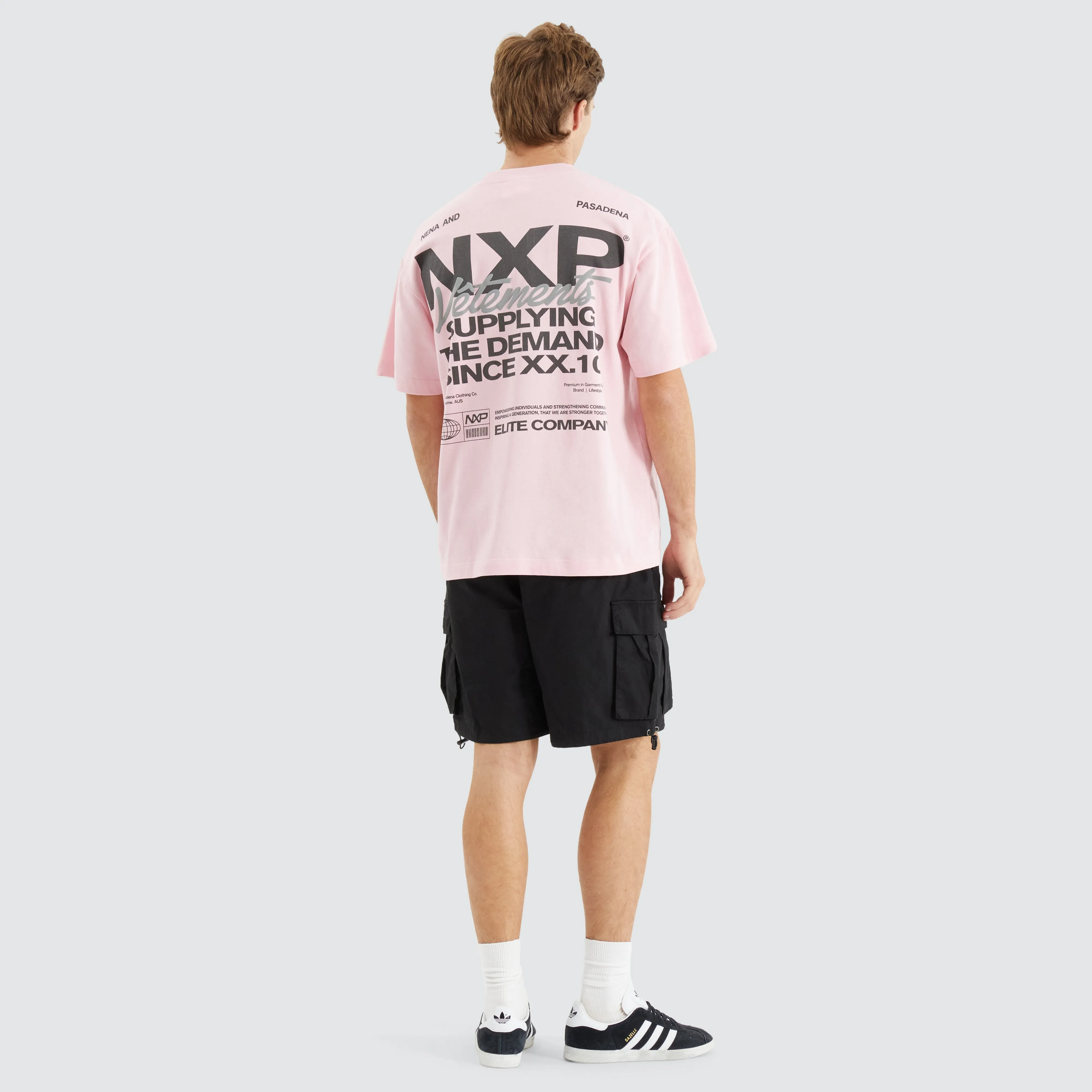 Demand Street Tee Orchid Pink