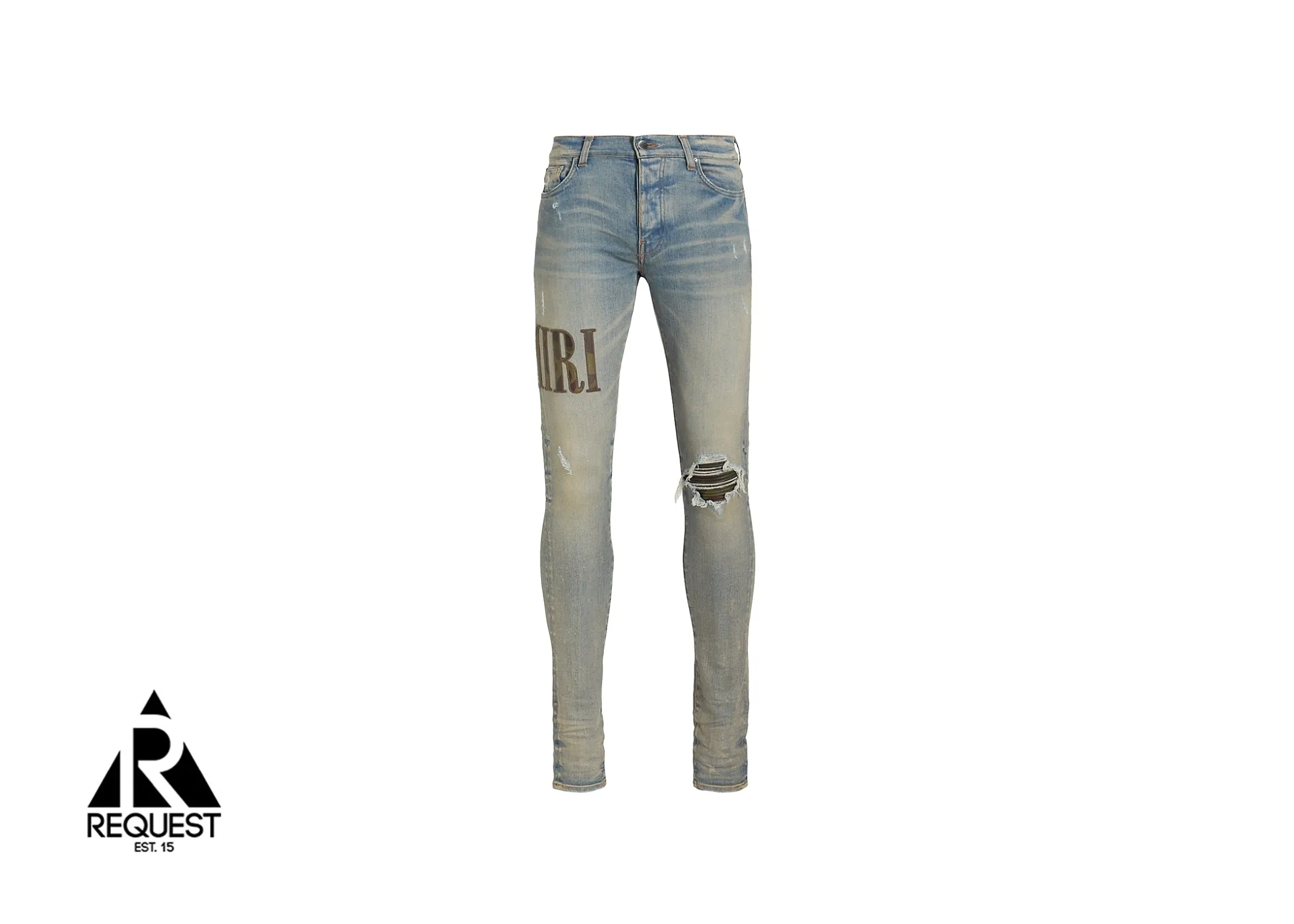 Denim "Camo Core Appliqué Logo"