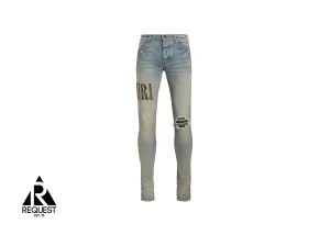 Denim "Camo Core Appliqué Logo"