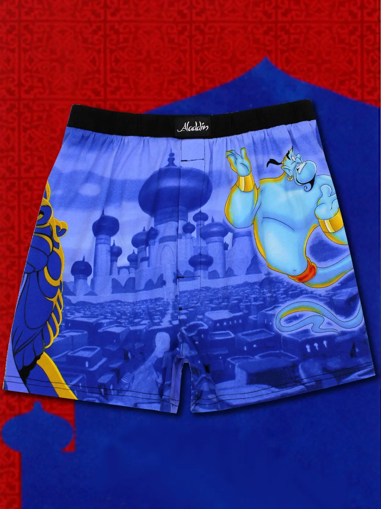 Disney Aladdin Genie Jafar Boxer Shorts