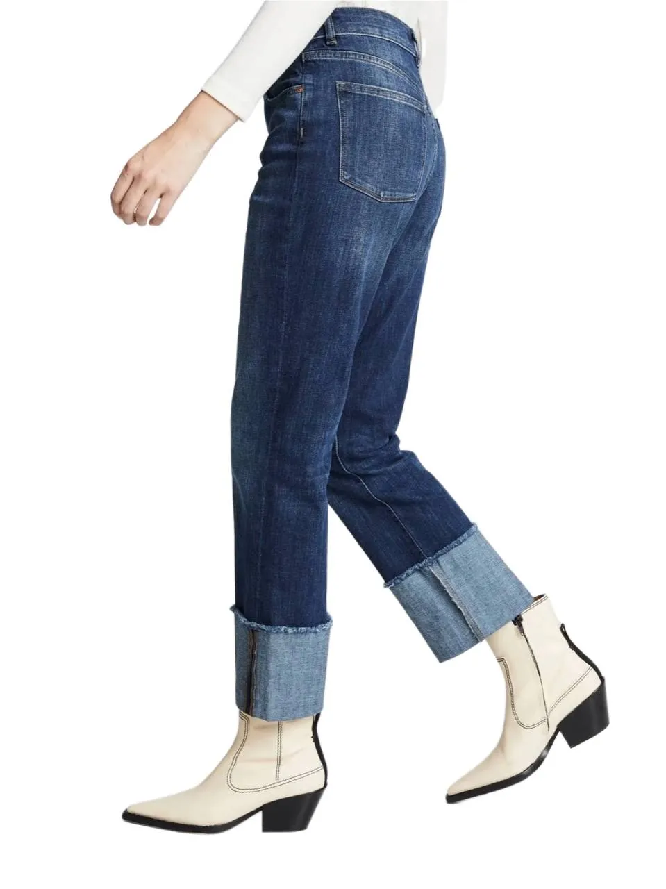 DL1961 Women's King Jerry High Rise Vintage Straight Jeans Size 23 NWT