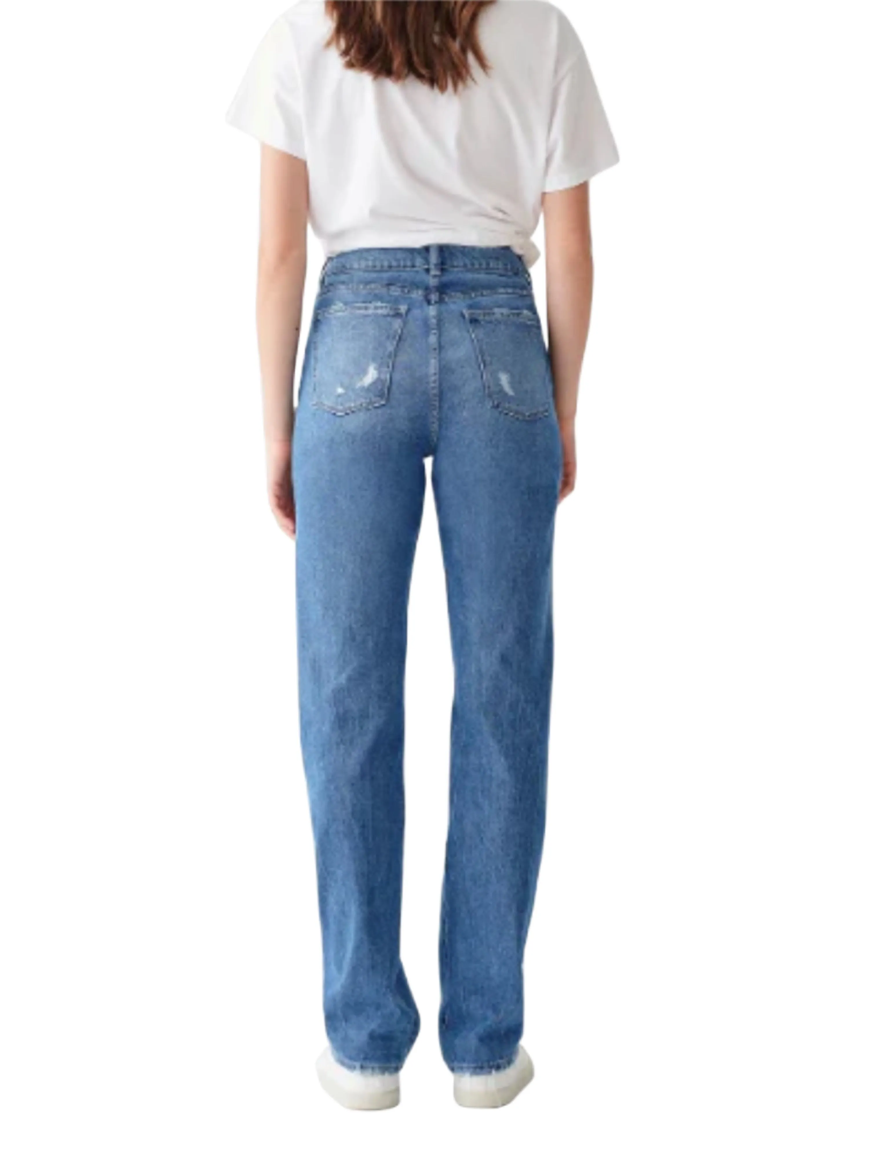 DL1961 Women's King Jerry High Rise Vintage Straight Jeans Size 23 NWT