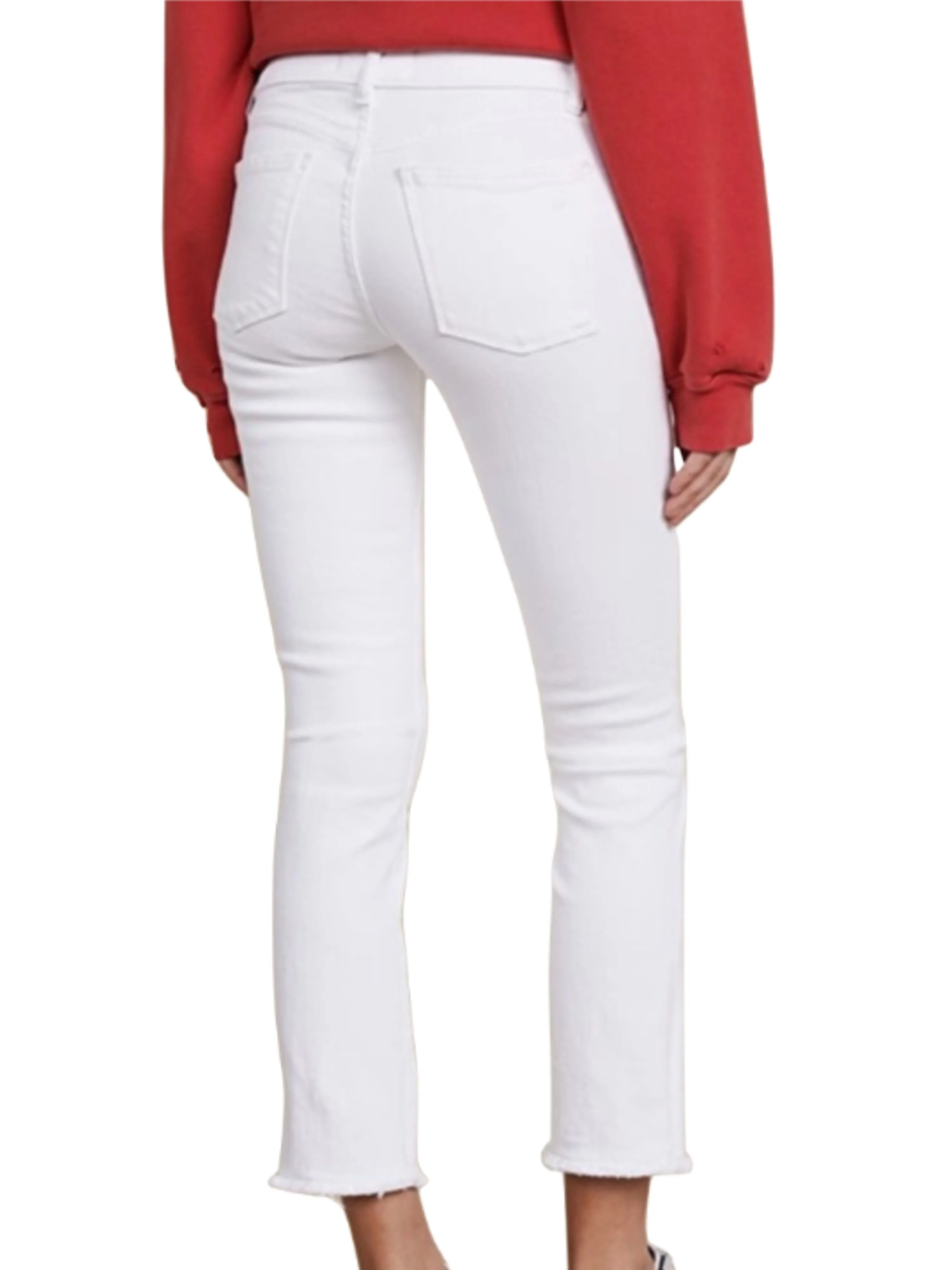 DL1961 Women's Oakley Mara Ankle Mid Rise Instasculpt Straight Jeans NWT