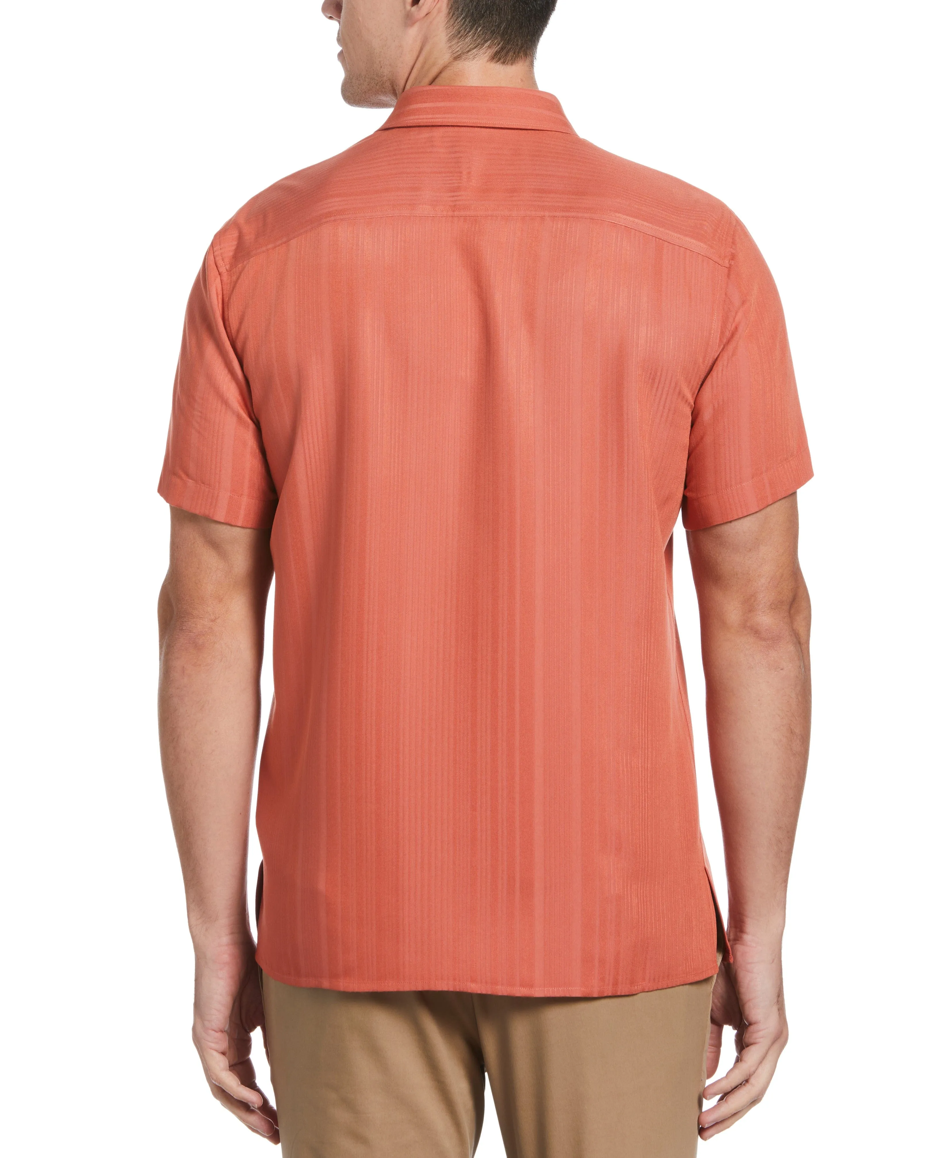 Dobby Sateen Stripe Shirt