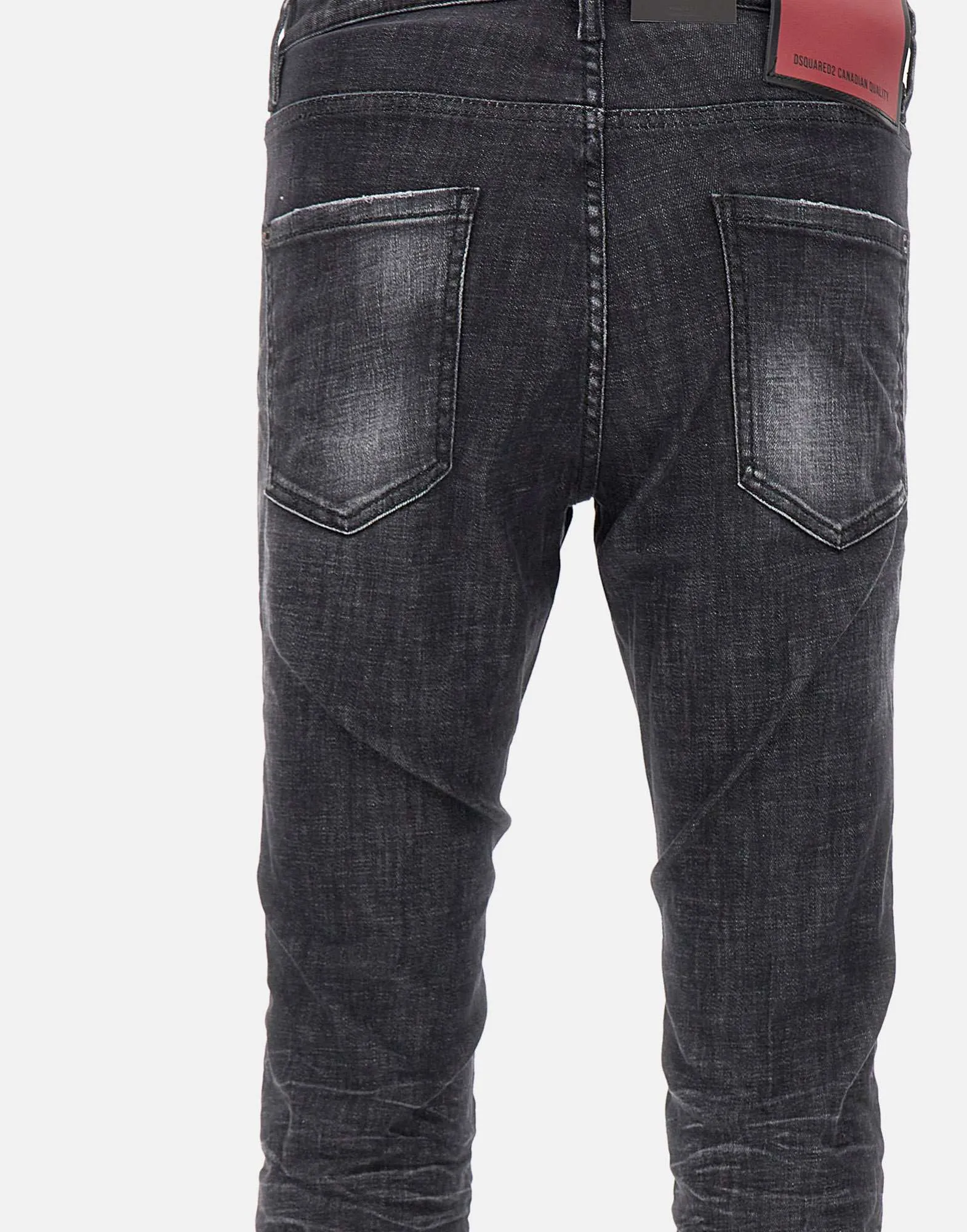 Dsquared2 cool kille smal passande svarta jeans