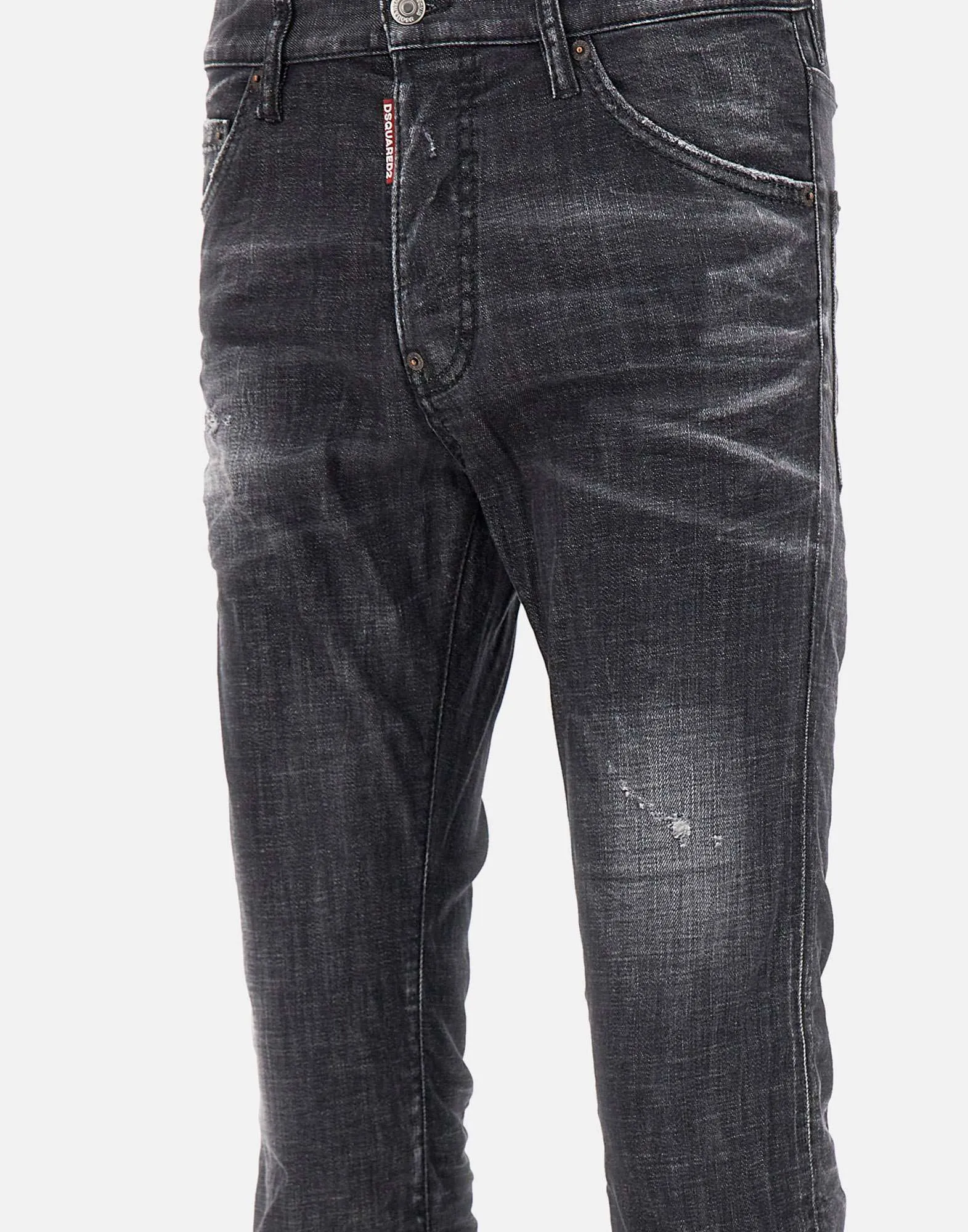 Dsquared2 cool kille smal passande svarta jeans