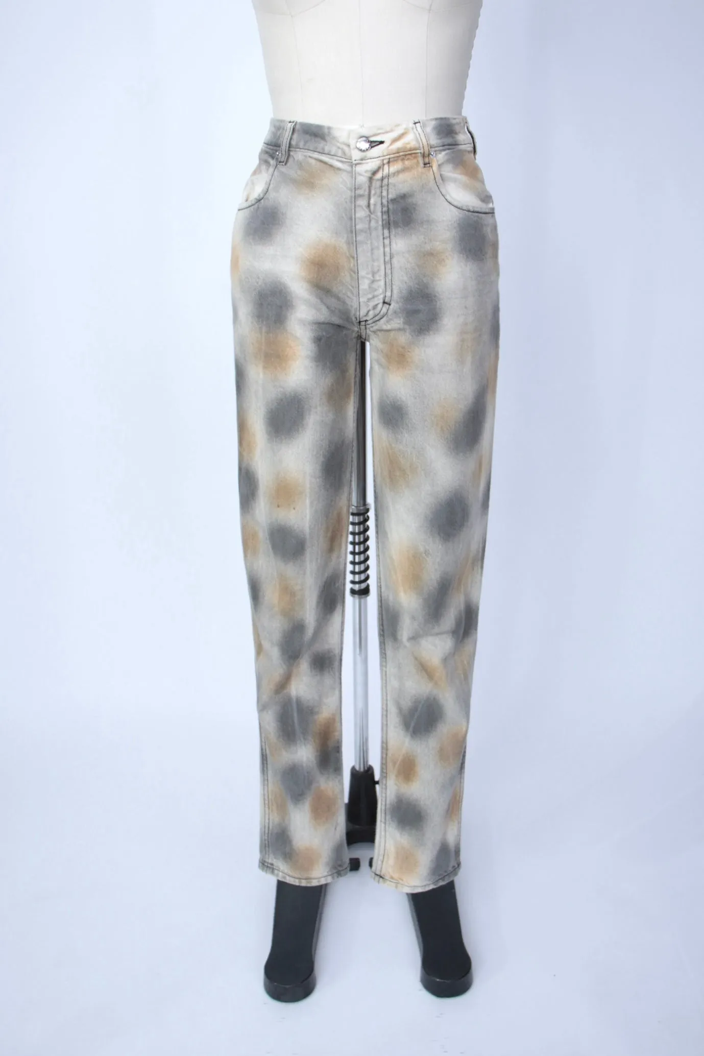 Eckhaus Latta Dyed Dots Jeans