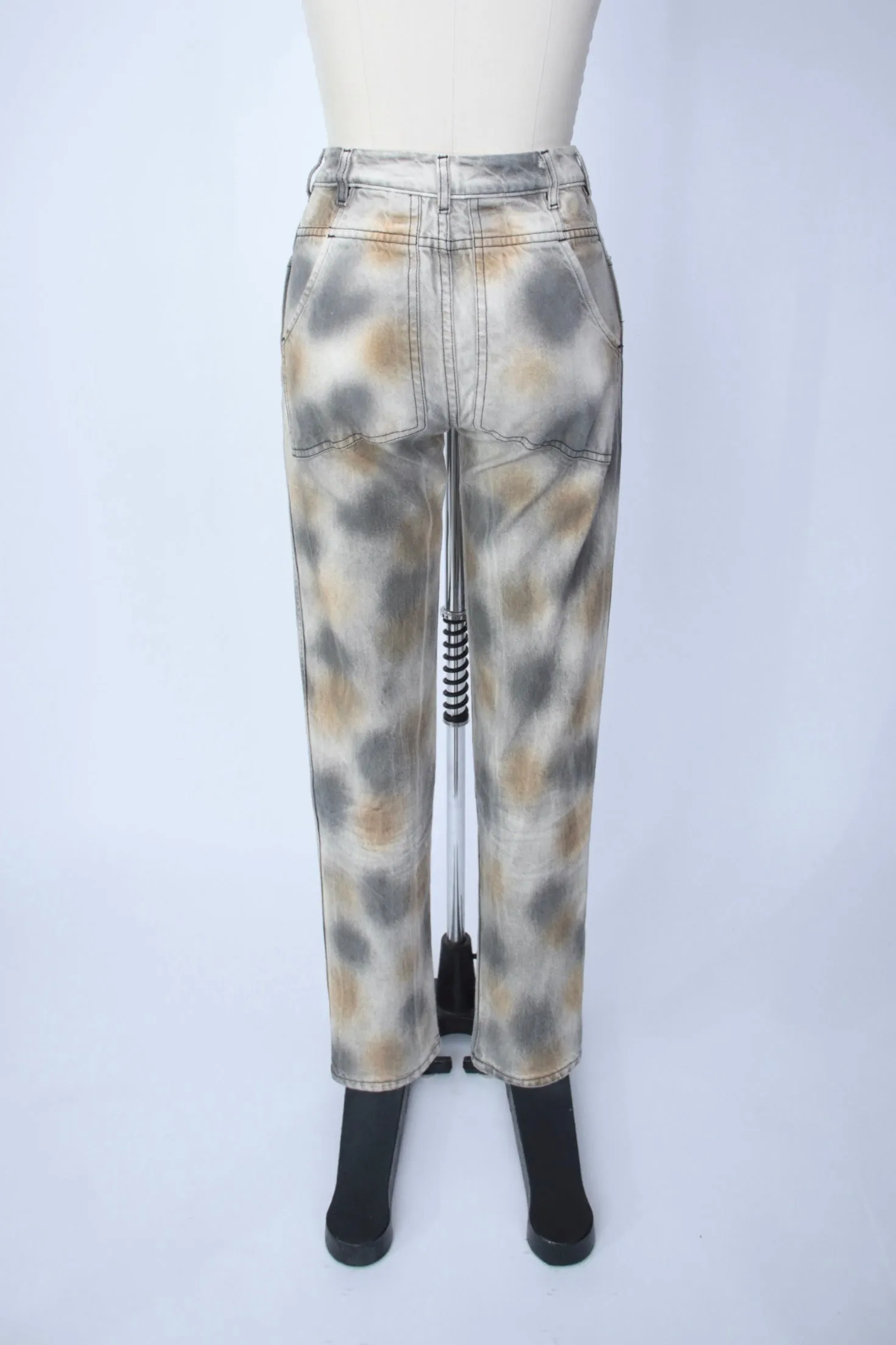 Eckhaus Latta Dyed Dots Jeans