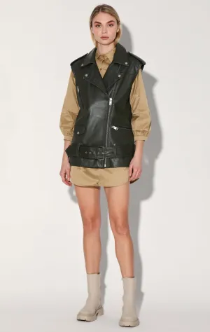 Edie Vest, Basil - Leather by Walter Baker