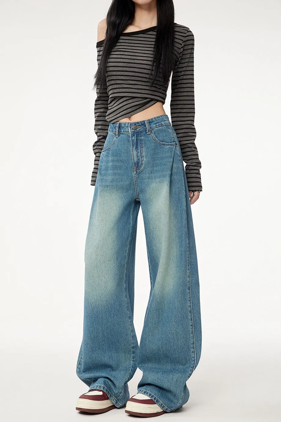 Elegant and Breathable High Waisted Jean for Women