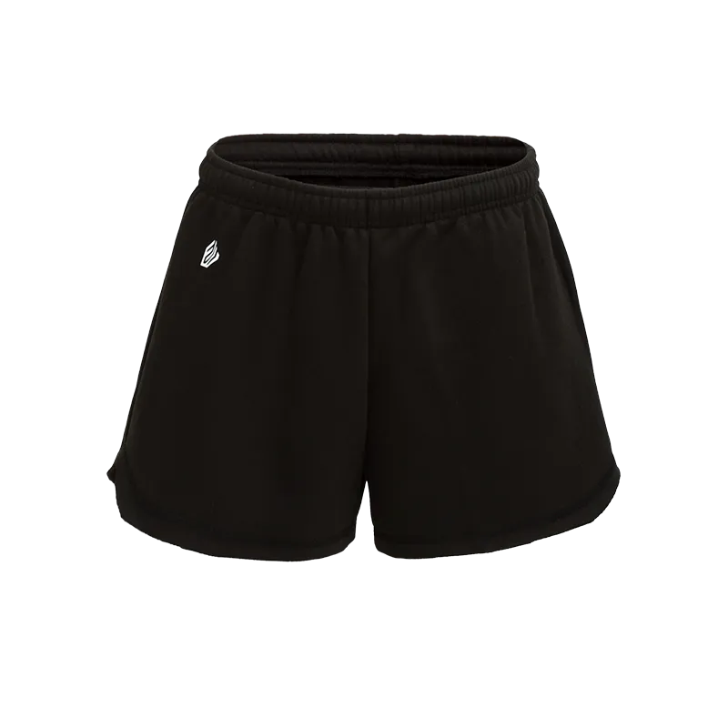 F2W Branded Coco Shorts- Black