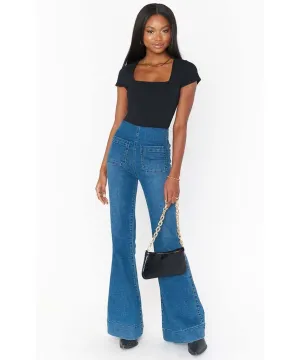 Farrah Pull On Flares Deep End