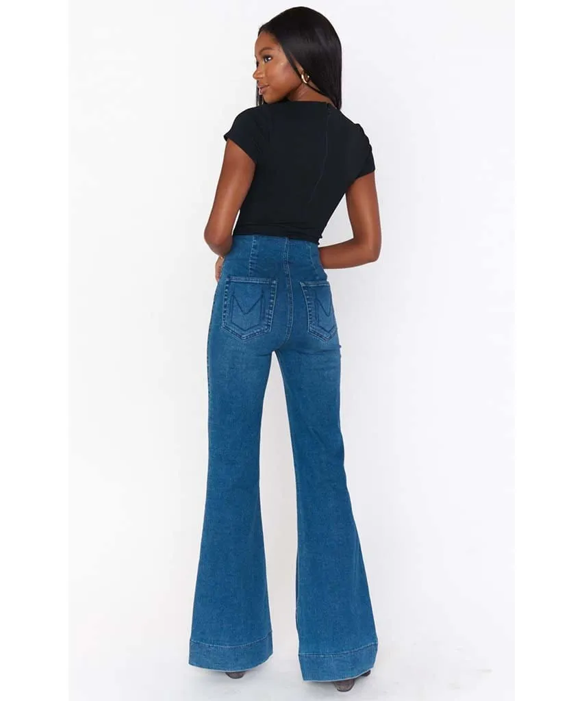 Farrah Pull On Flares Deep End