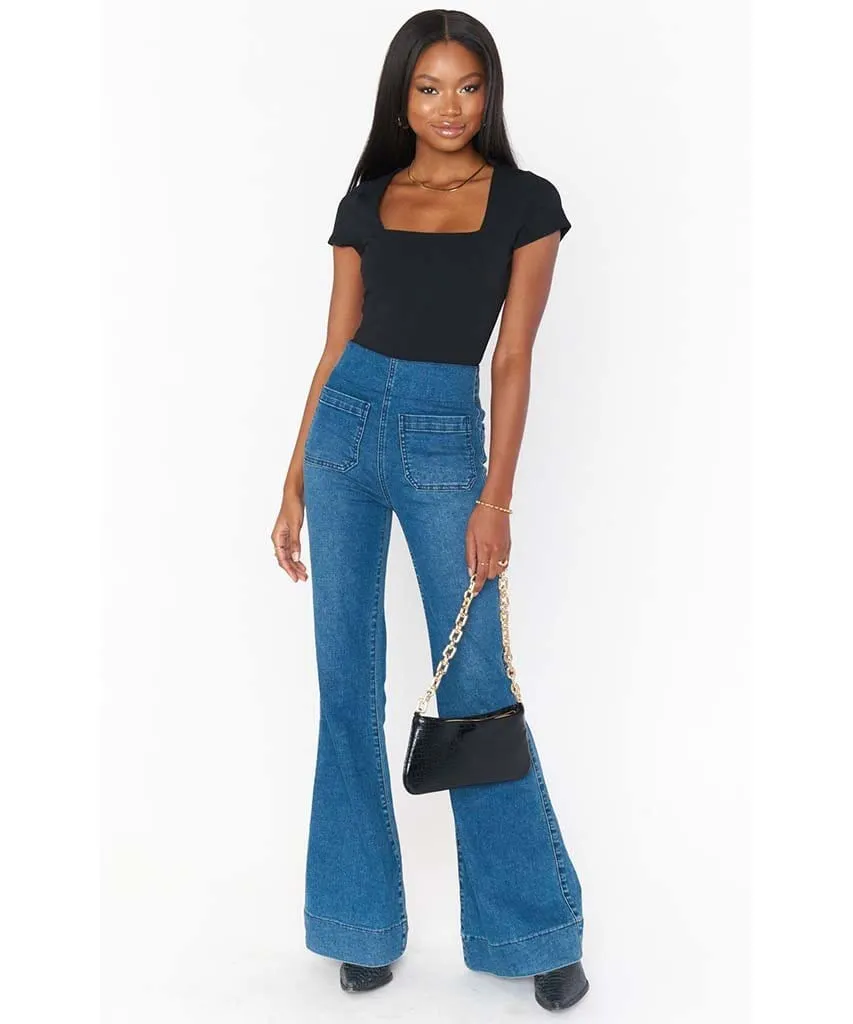 Farrah Pull On Flares Deep End