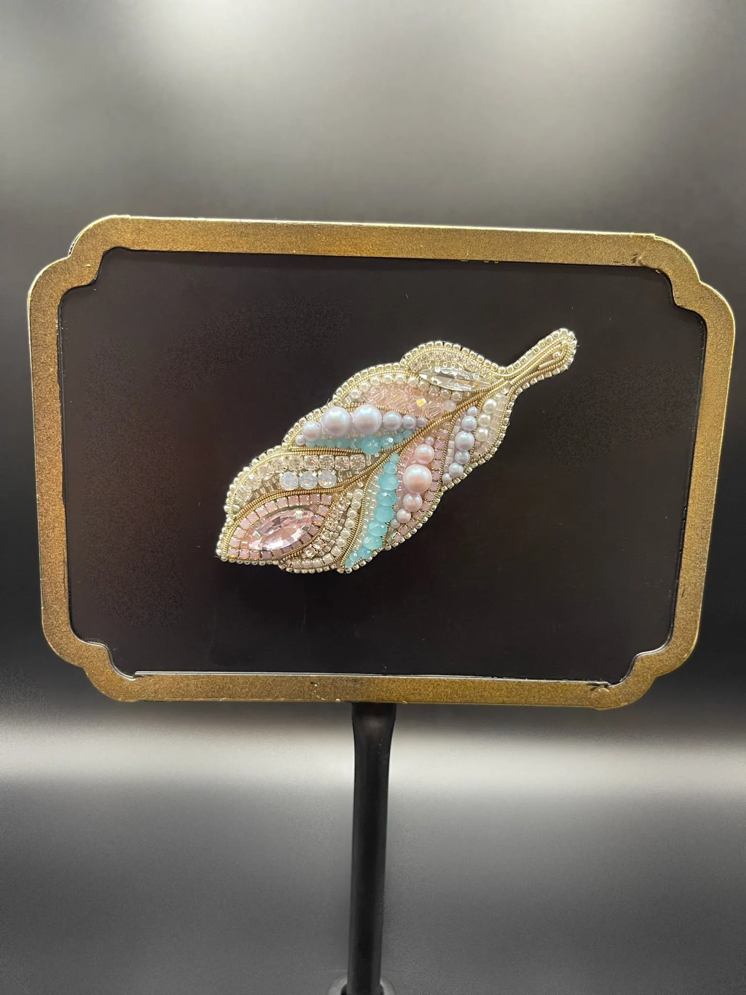 Feather Interchangeable Brooch
