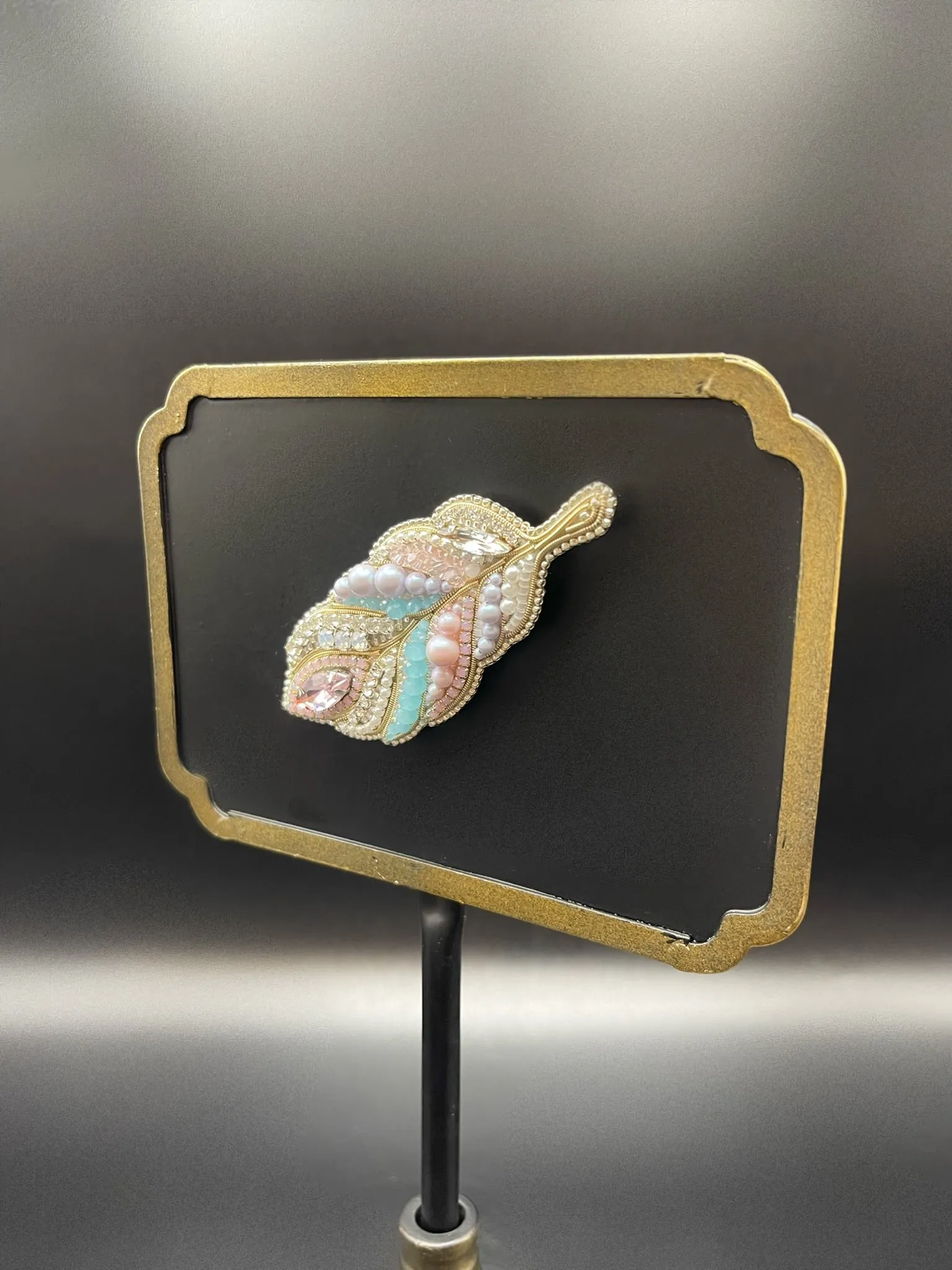 Feather Interchangeable Brooch